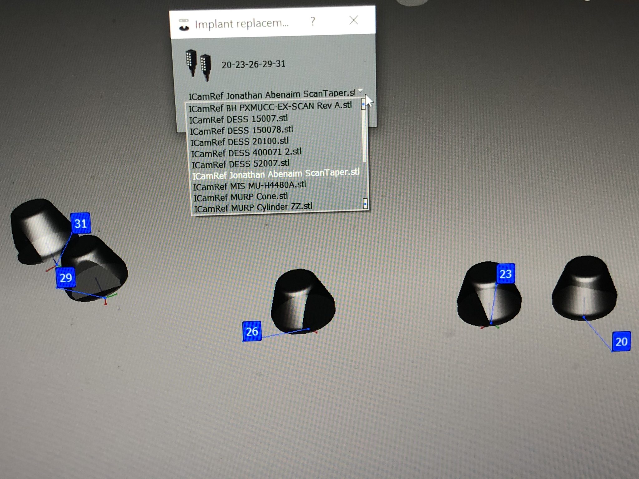 Jonathan Abenaim MUA’s and Powerball Screw now in iCam4D imetric